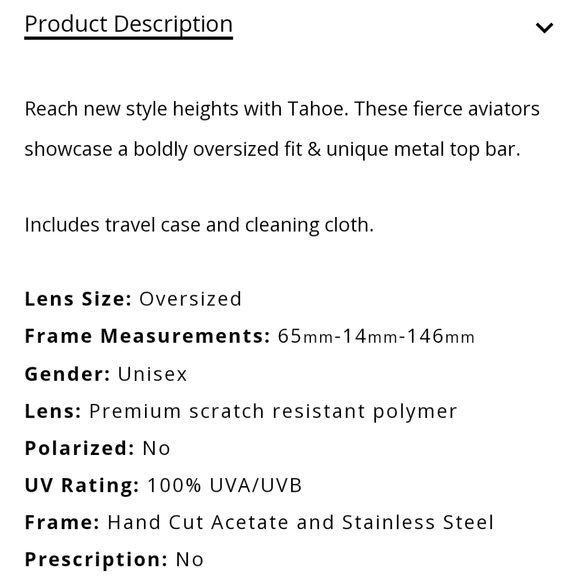 Diff tahoe aviator sunglasses gold inca 💜💛 - Picture 6 of 7